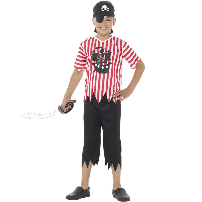 Jolly Pirate Boys Costume