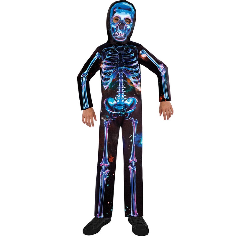 Neon Skeleton Boys Costume