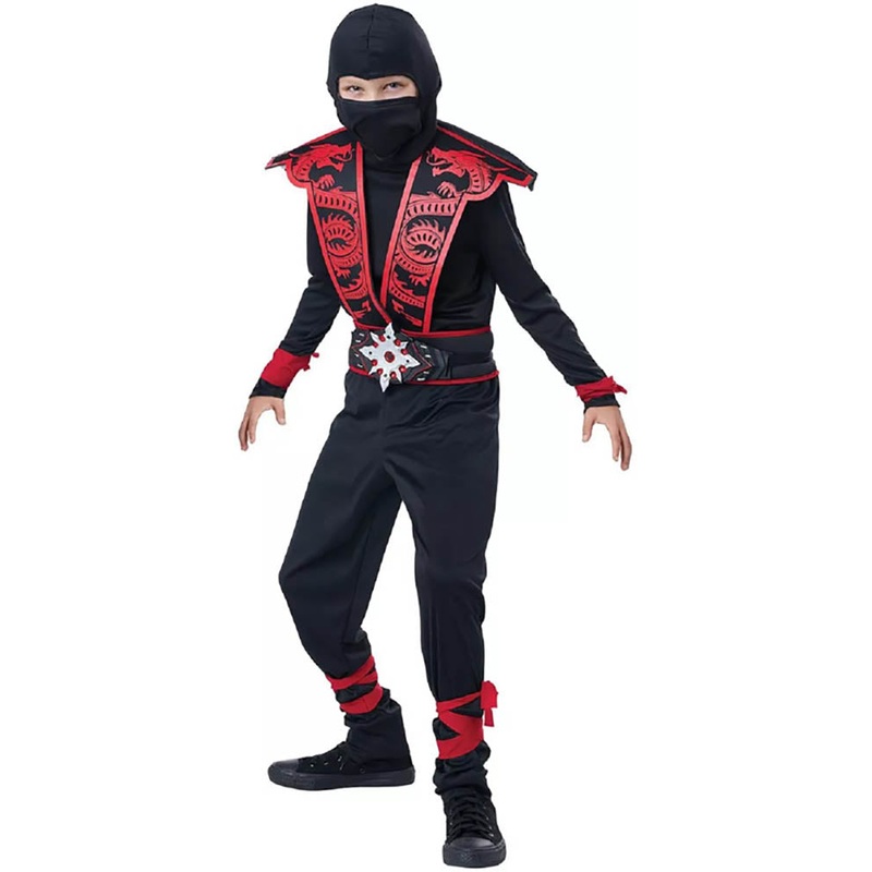 Ninja with Dagger Belt Boys Costume