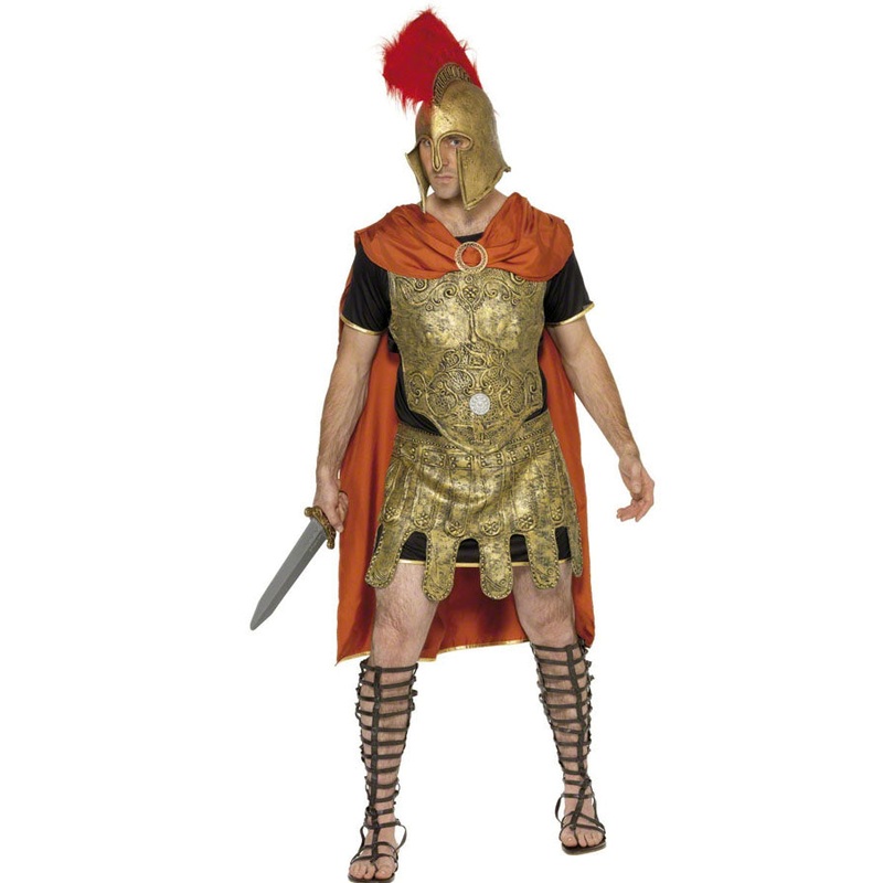 Roman Gladiator Soldier Mens Costume