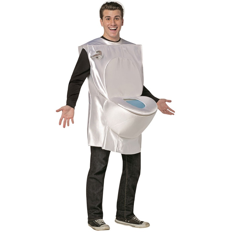 Toilet Adult Costume