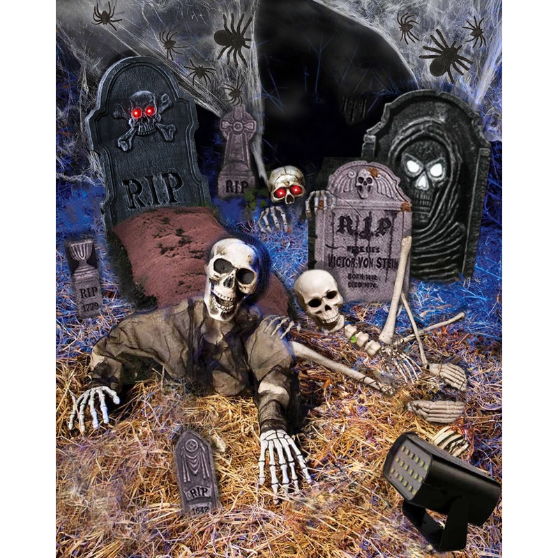 Ultimate Graveyard Kit with Grave Mound