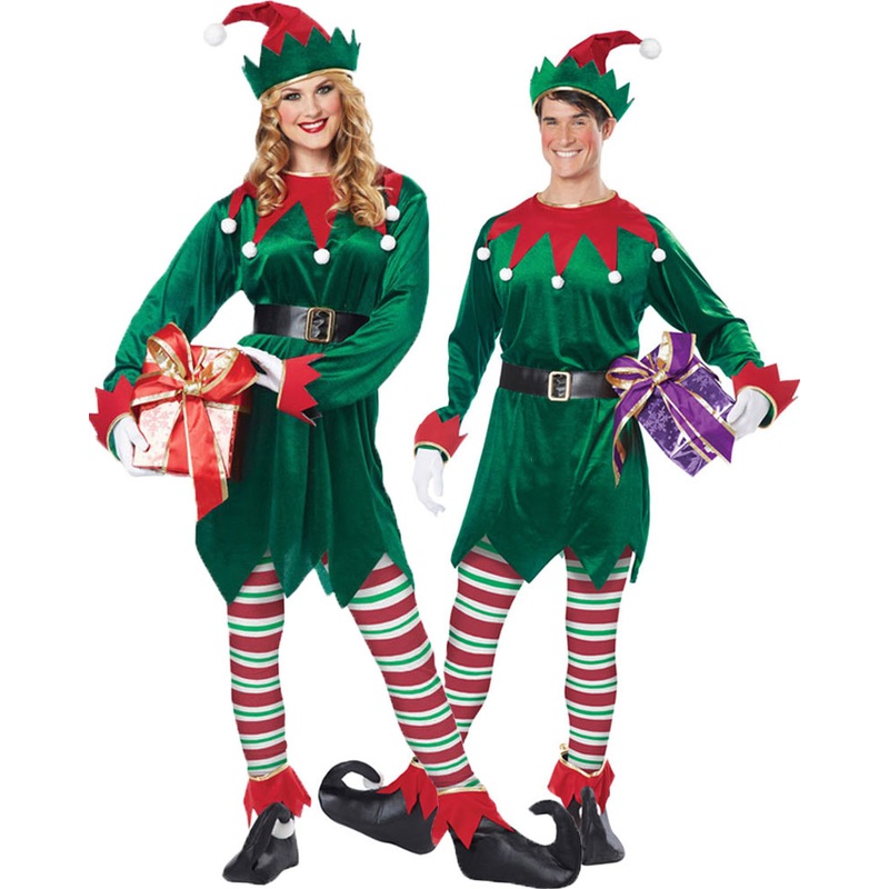 Christmas Elf Adult Costume