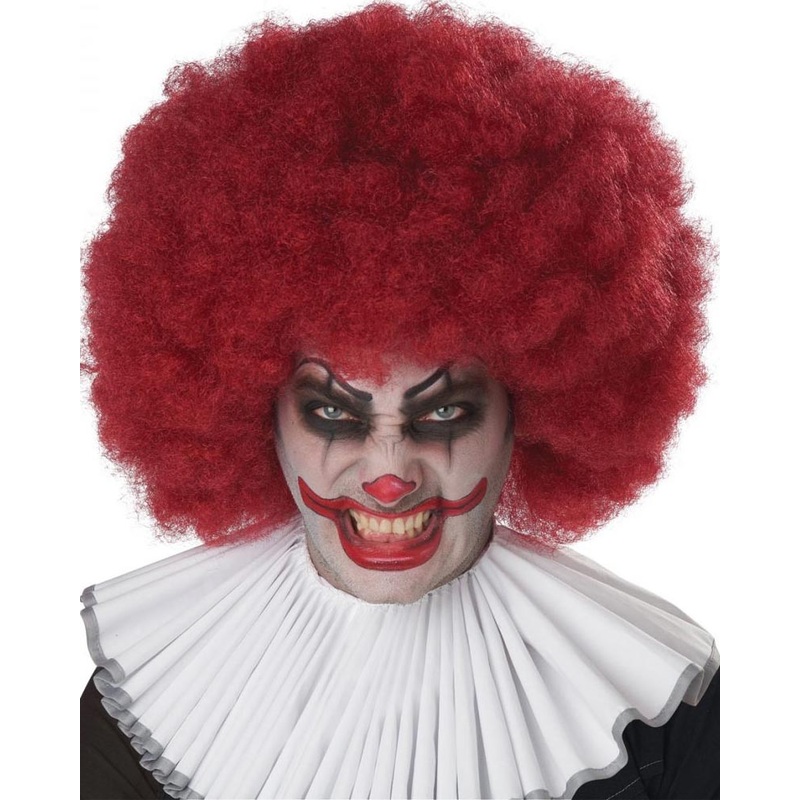 Jumbo Burgundy Curly Wig