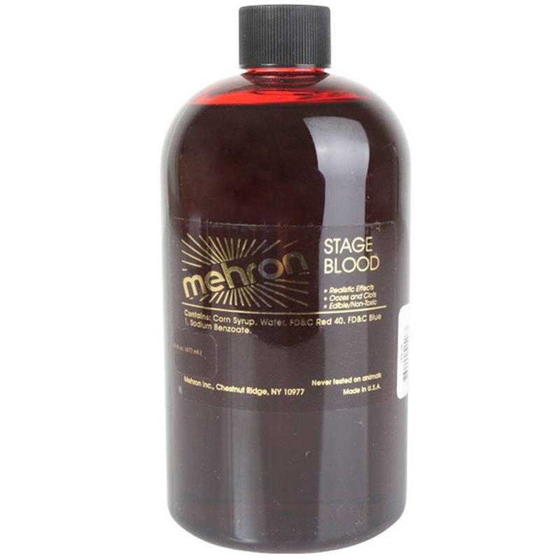 Mehron Bright Red Arterial Stage Blood 473ml