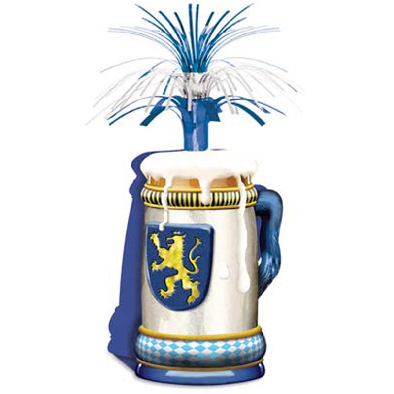 Oktoberfest Beer Stein Centrepiece 38cm