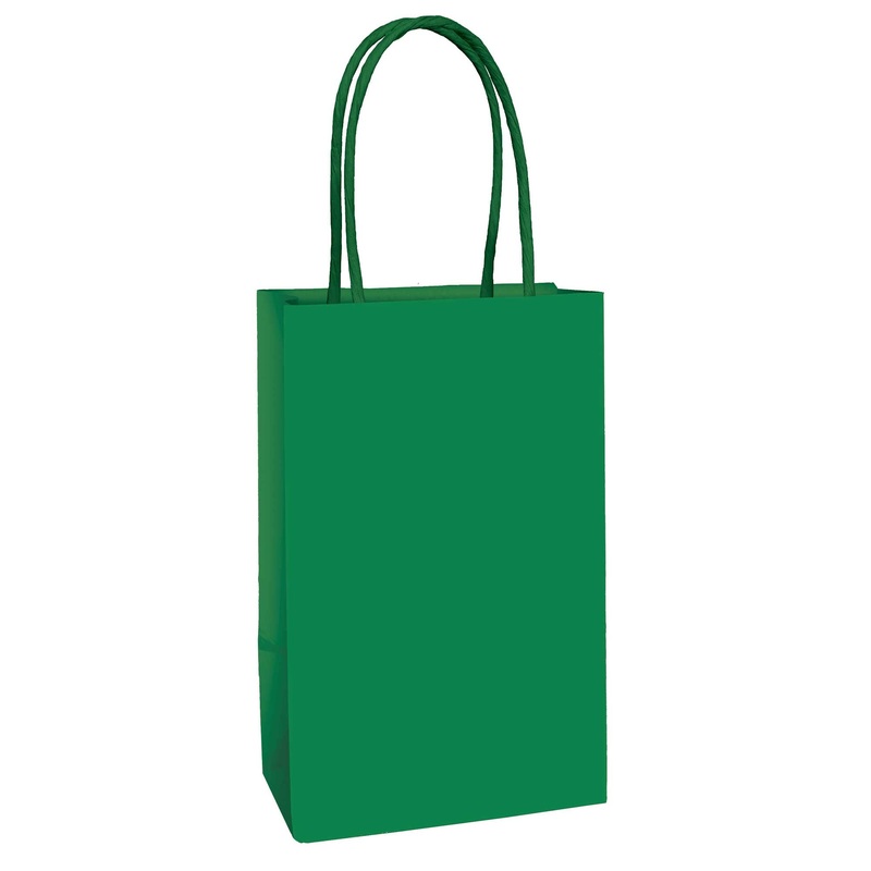 Paper Kraft Bag Festive Green
