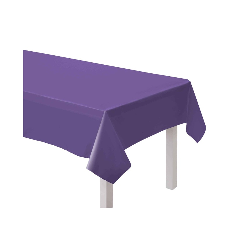 Paper Tablecover New Purple 137cm x 274cm