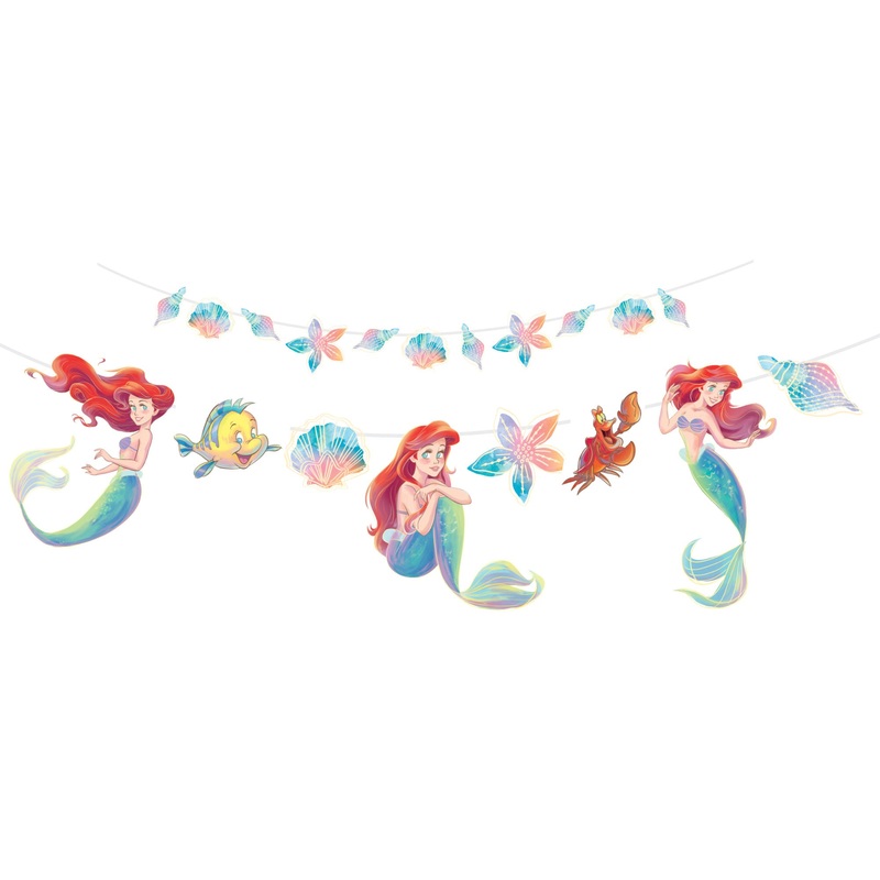 The Little Mermaid Garland Banner 2.8m