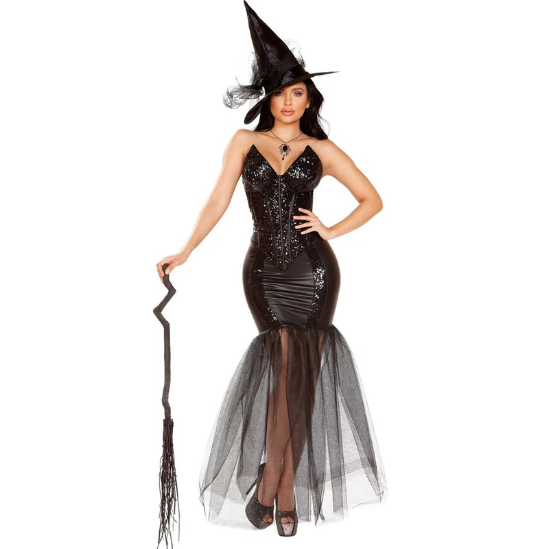 Evil Spell Witch Premium Womens Costume