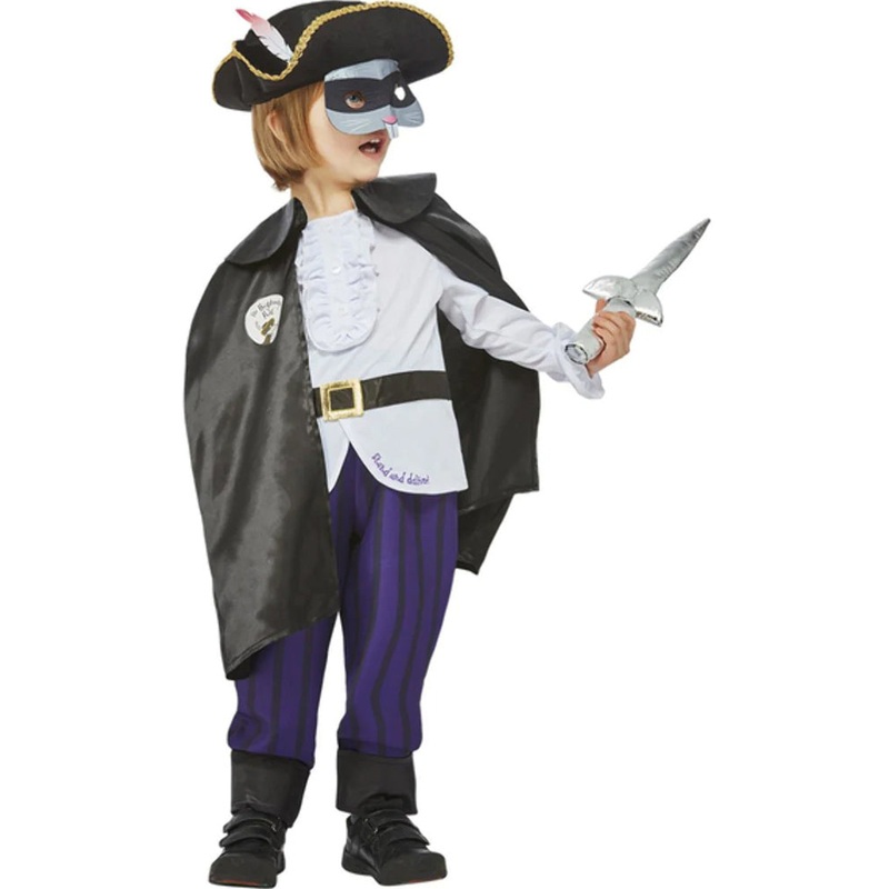 Julia Donaldson The Highway Rat Deluxe Boys Costume