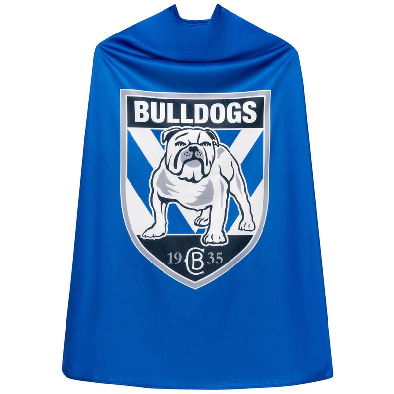 NRL Bulldogs Supporter Kids Cape