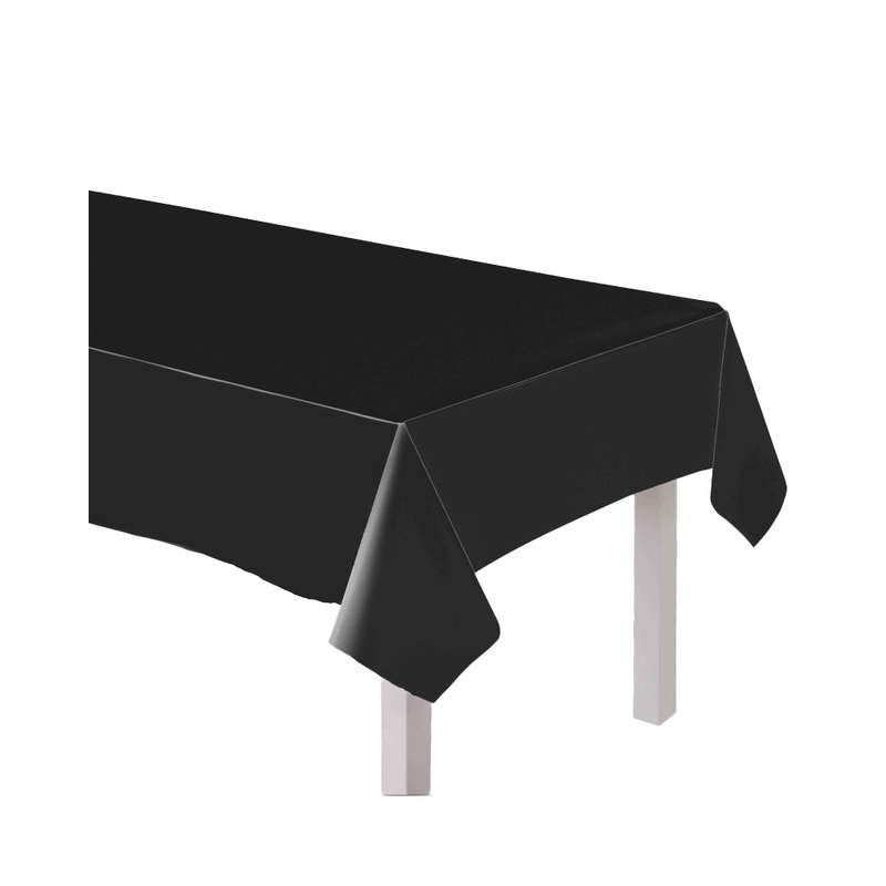 Paper Tablecover Jet Black 137cm x 274cm