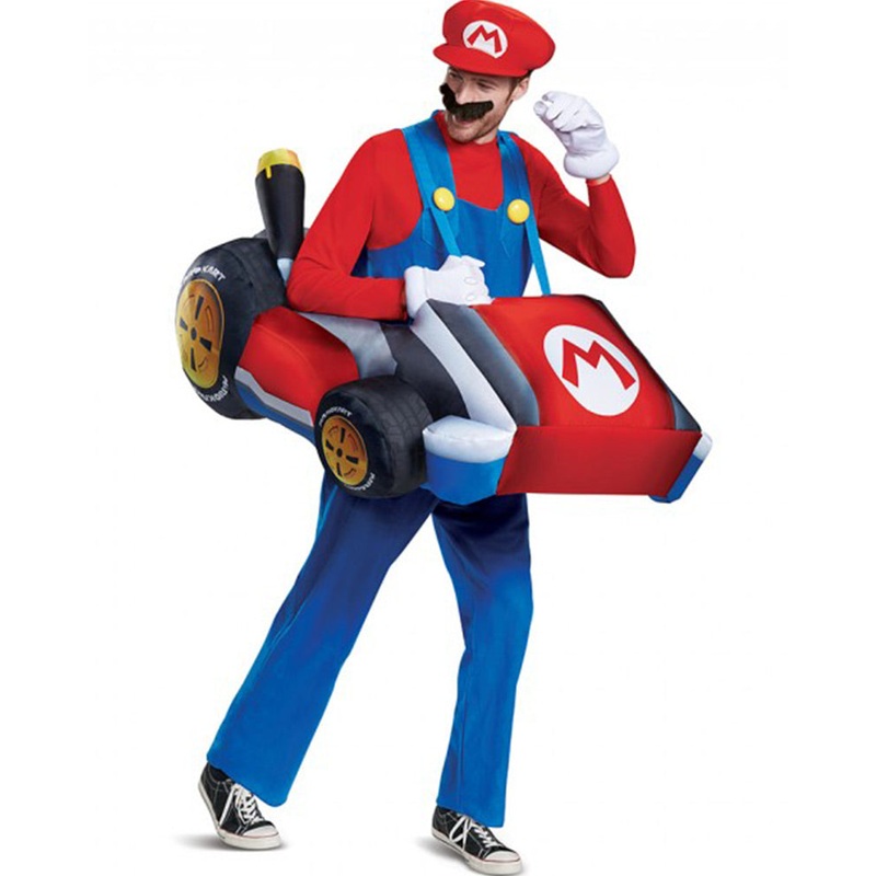 Super Mario Brothers Mario Kart Inflatable Adult Costume