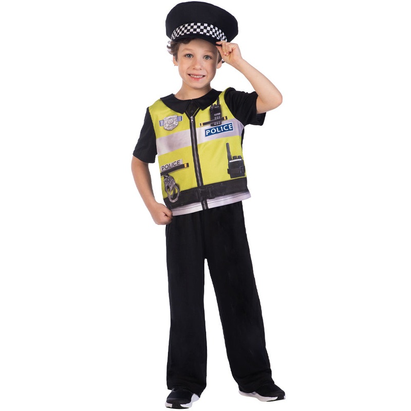 Sustainable Police Boys Costume