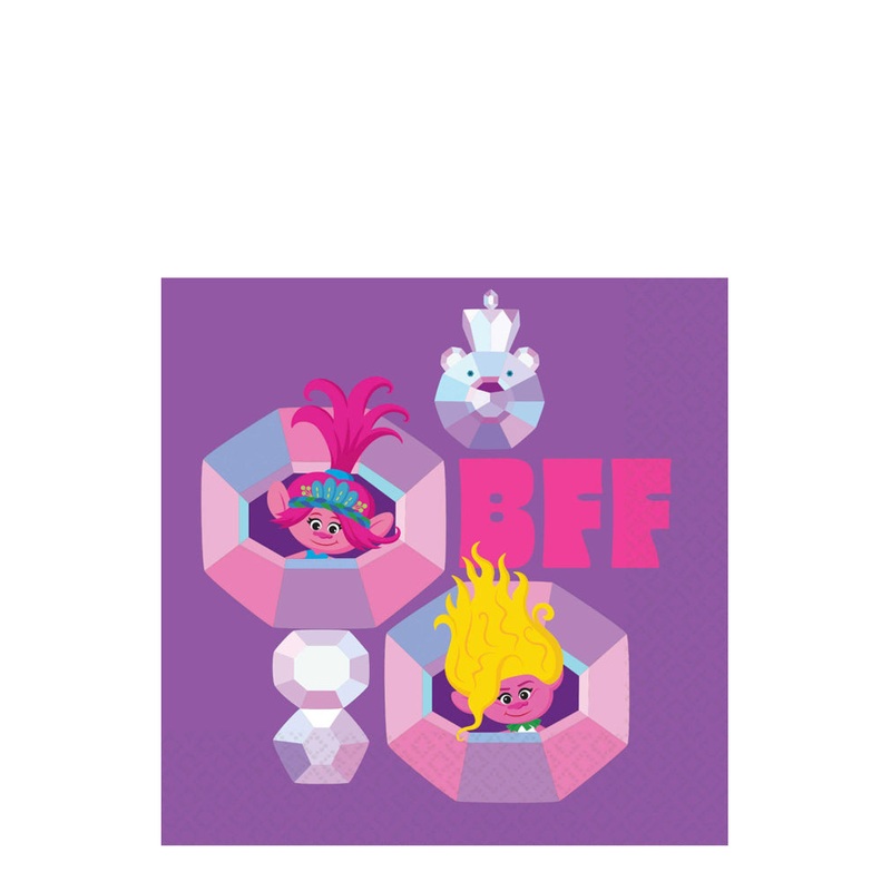 Trolls 3 Band Together Lunch Napkins Pack of 16