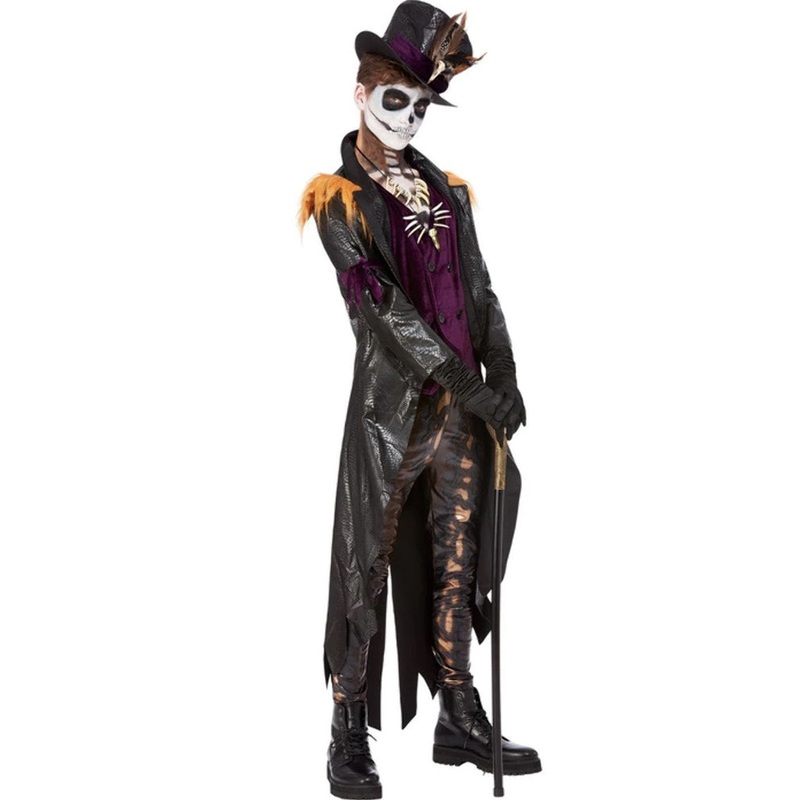 Voodoo Witch Doctor Deluxe Mens Costume