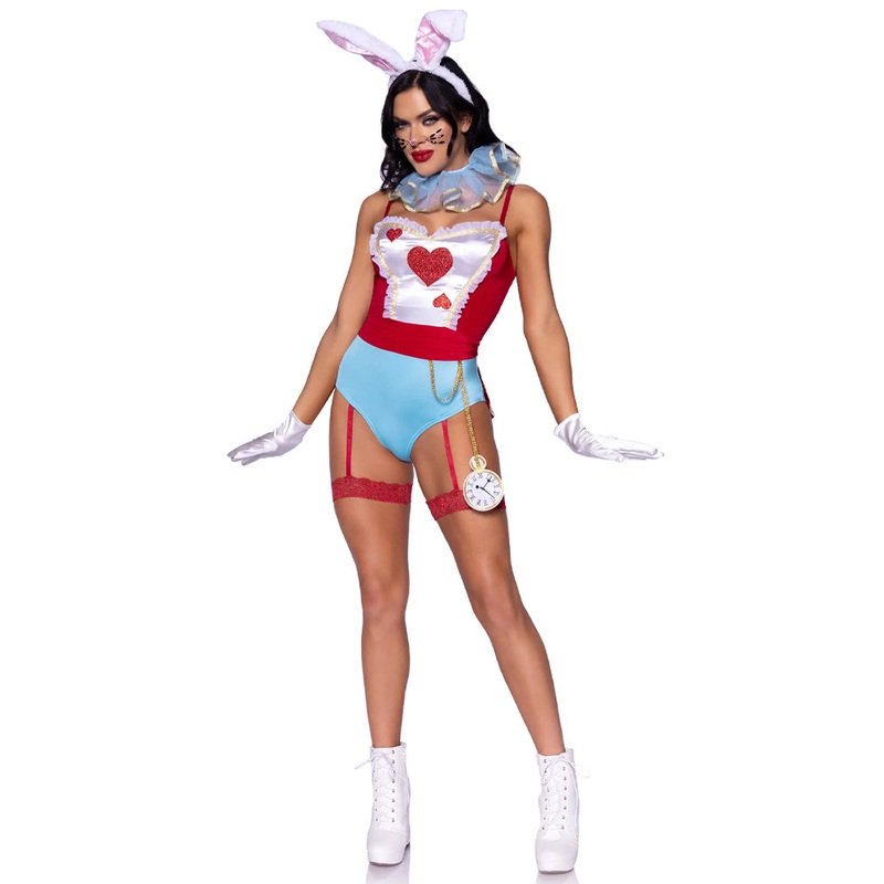 Wonderland White Rabbit Womens Costume