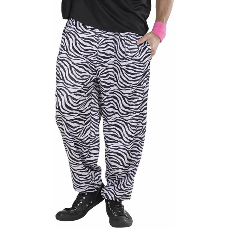 80s Zebra Baggy Pants