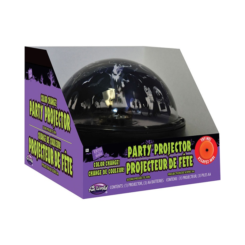 Cemetery Halloween Scene Party Projector