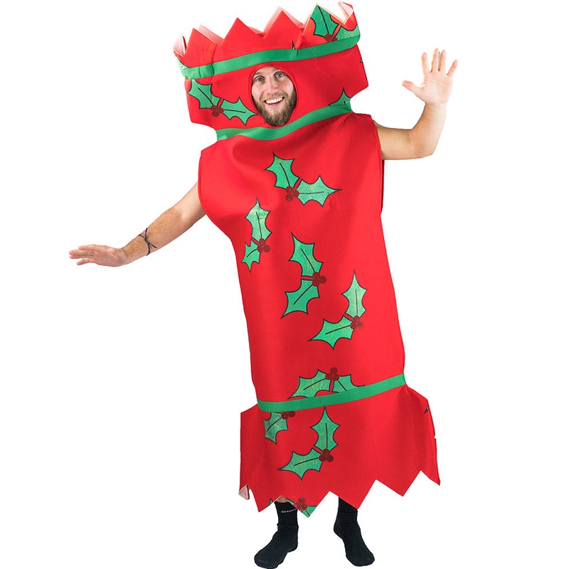 Cracker Foam Adult Christmas Costume