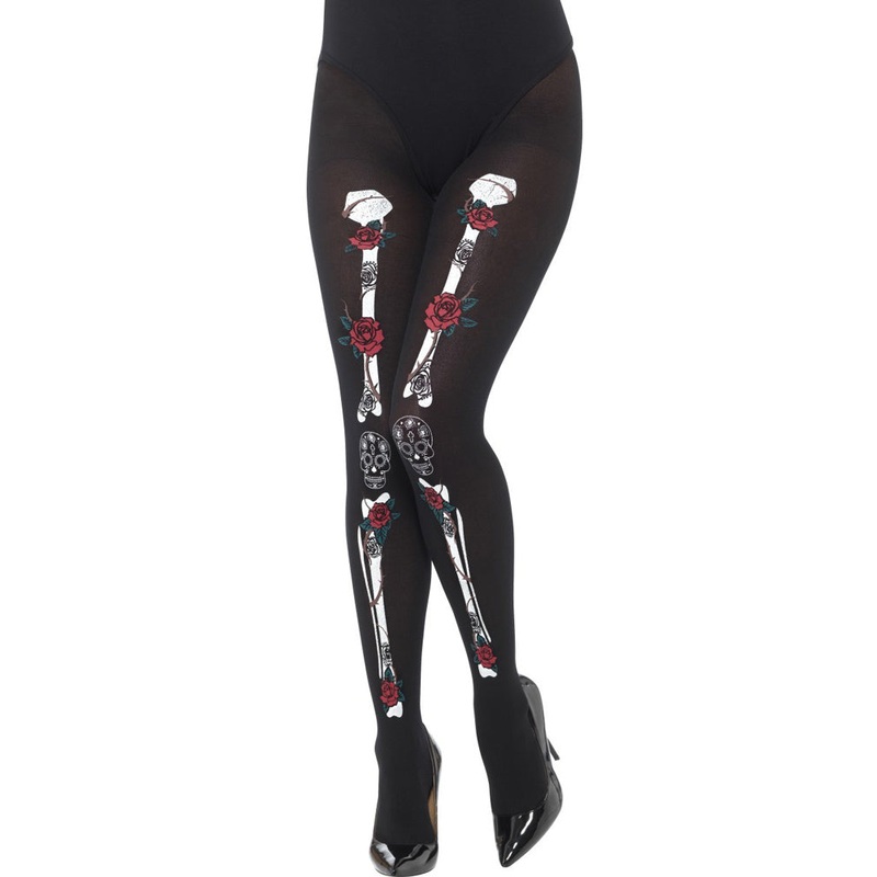 Day of the Dead Womens Tights