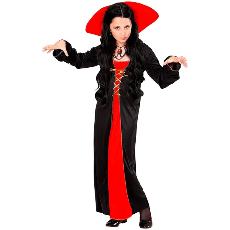 Midnight Vampiress Girls Costume