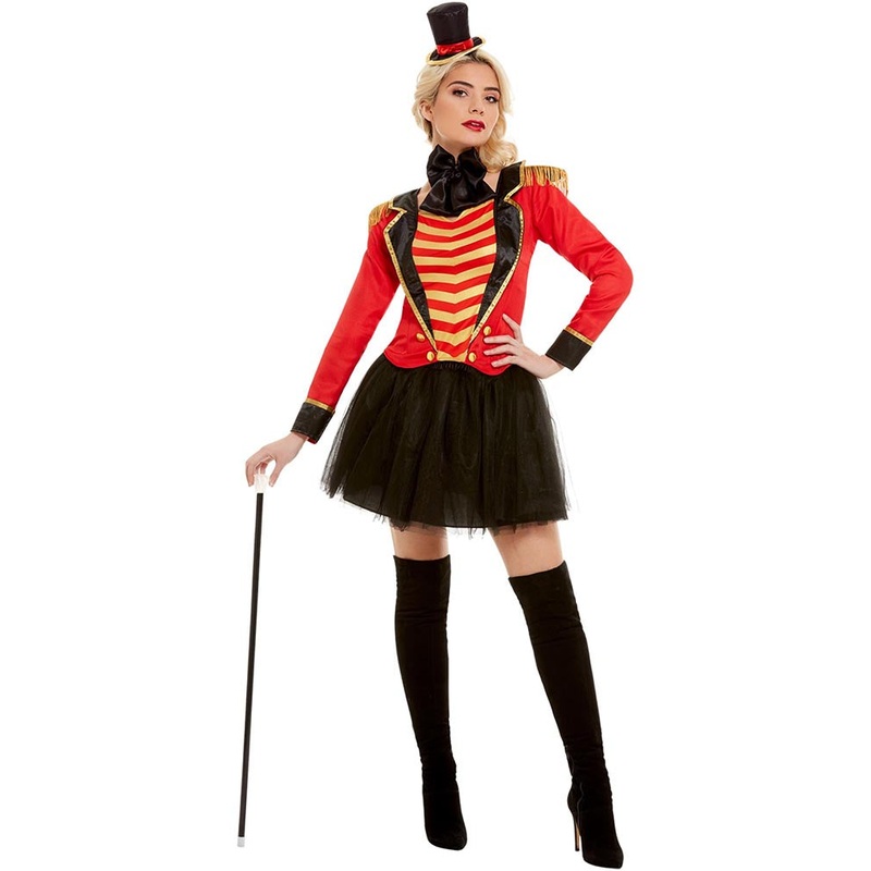 Ringmaster Lady Deluxe Womens Costume