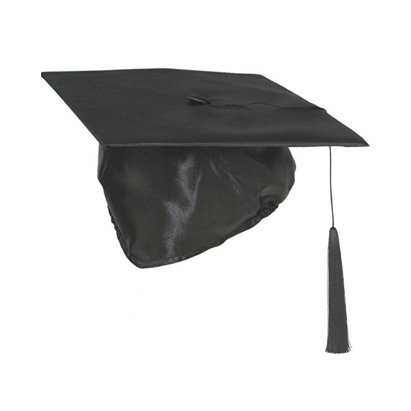 Satin Graduation Hat