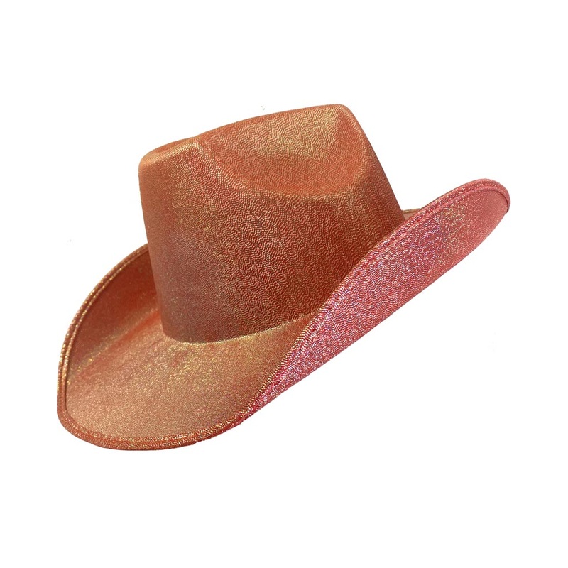 Shimmer Red Cowboy Hat