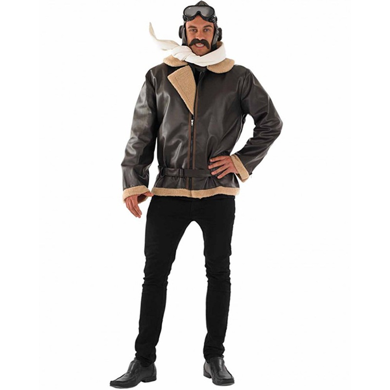 Wartime Fighter Pilot Mens Costume