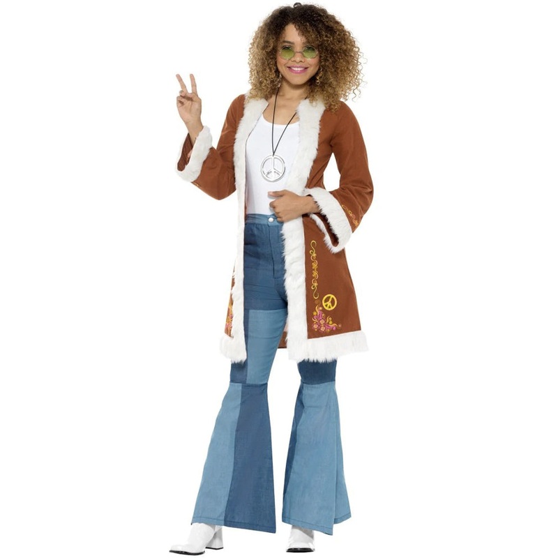 60s Retro Afghan Womens Coat