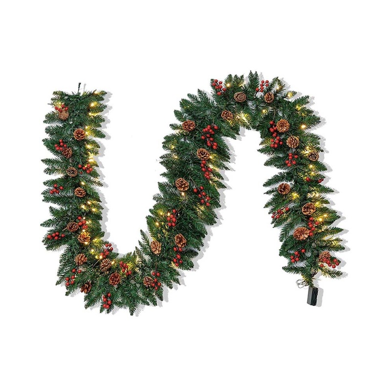 Artificial Holiday Christmas Garland 2.7m