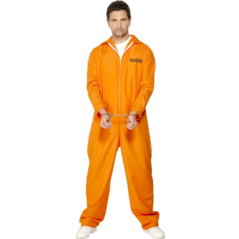 Escaped Prisoner Mens Costume