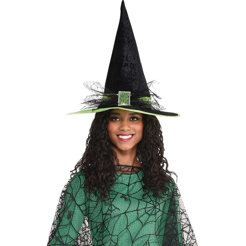 Green Witchcraft Hat