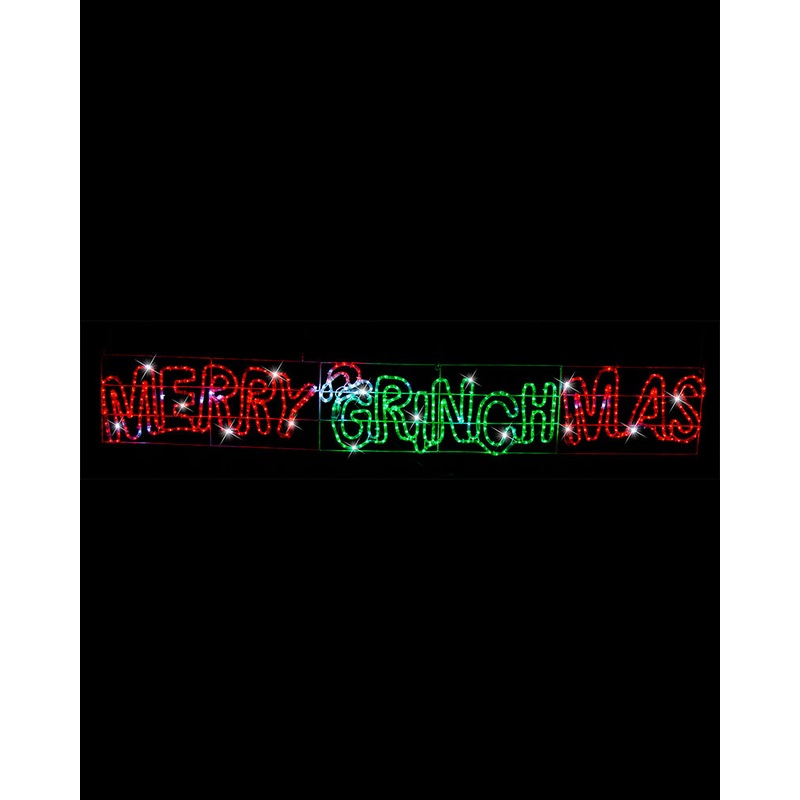 Merry Grinchmas Twinkle Christmas LED Ropelight 2m