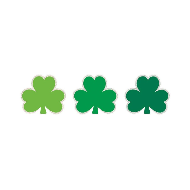 Shamrocks Mini Cutouts Value Pack