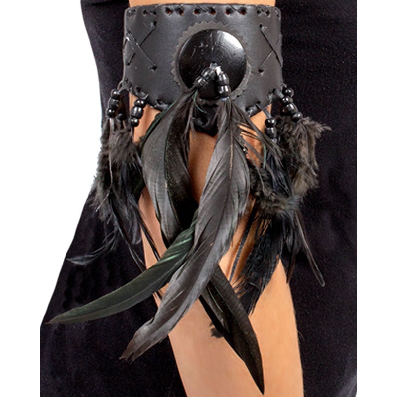 Tribal Feather Armband