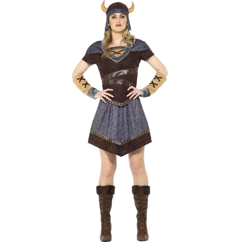 Viking Lady Womens Plus Size Costume