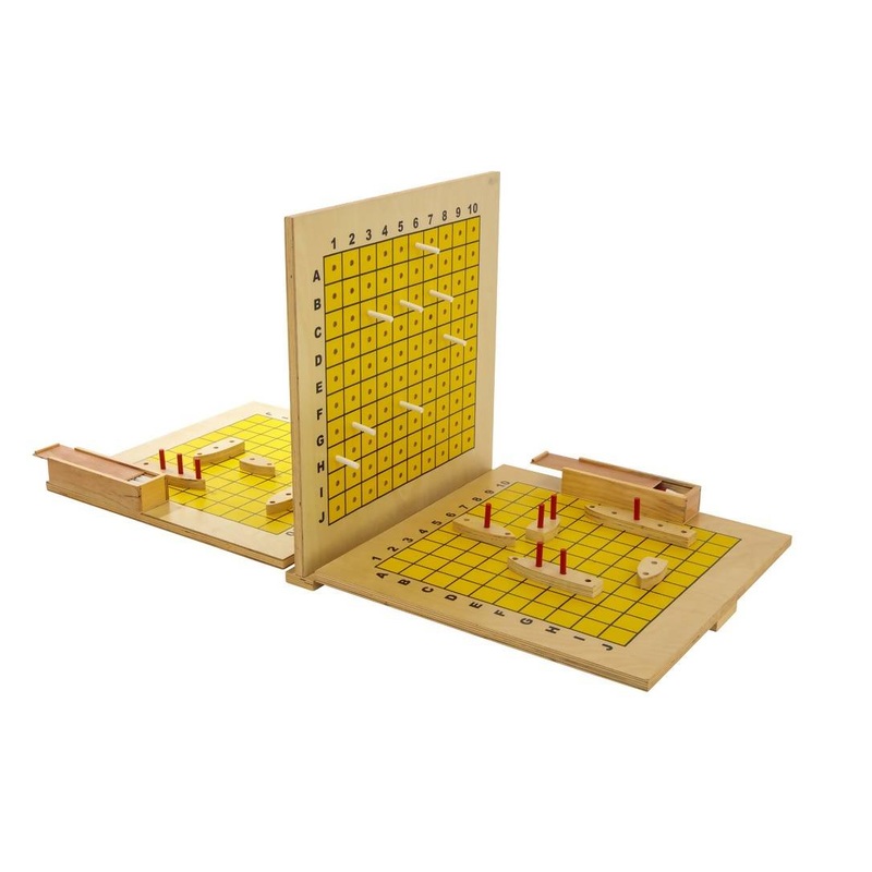 Wooden Giant Ships Game with Carry Bag