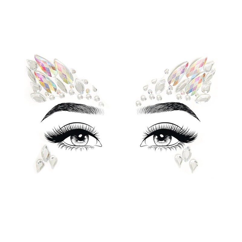 Arista Adhesive Face Jewels Sticker