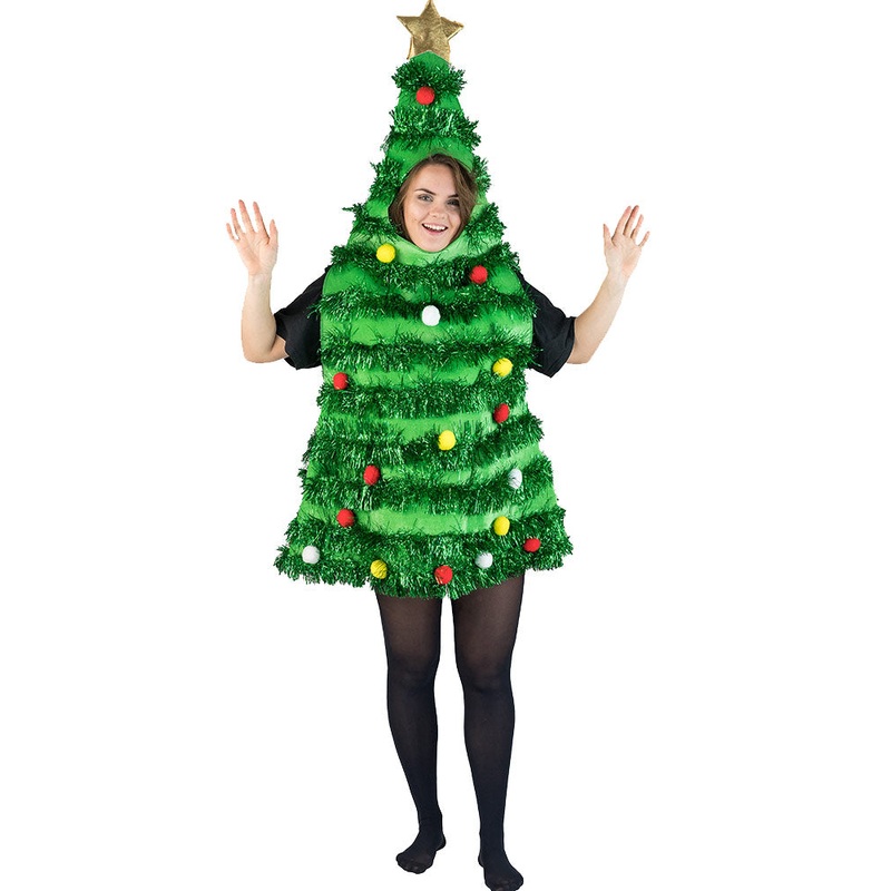 Foam Christmas Tree Adult Costume