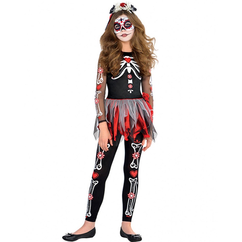 Scared to the Bone Kids Costume