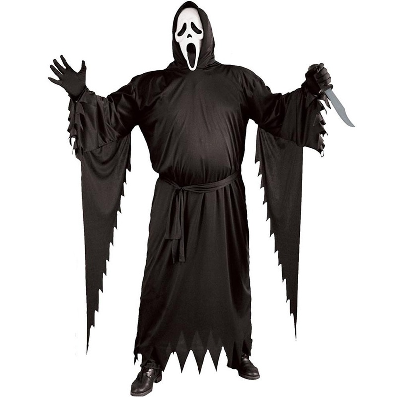 Scream Ghost Face Mens Plus Size Costume