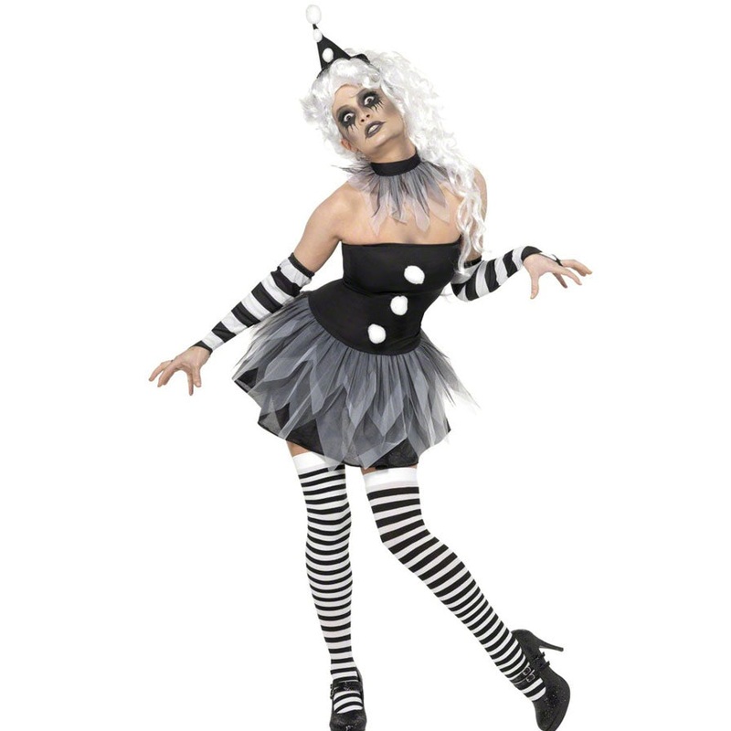 Sinister Pierrot Womens Costume