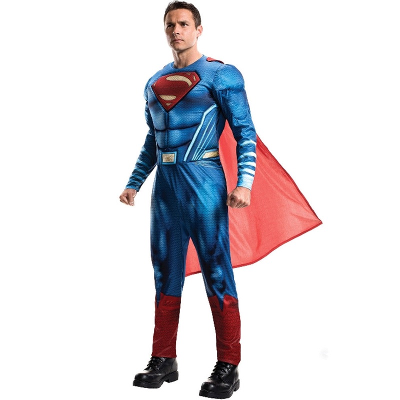 Superman Justice League Deluxe Mens Costume