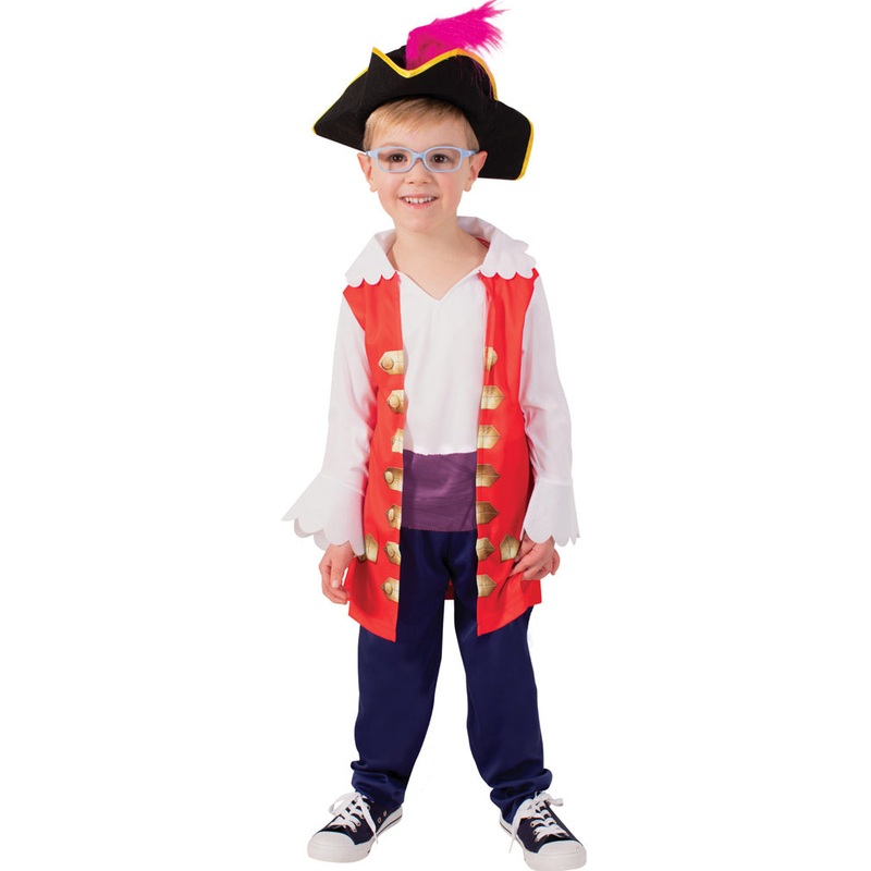 The Wiggles Captain Feathersword Toddler and Boys Costume