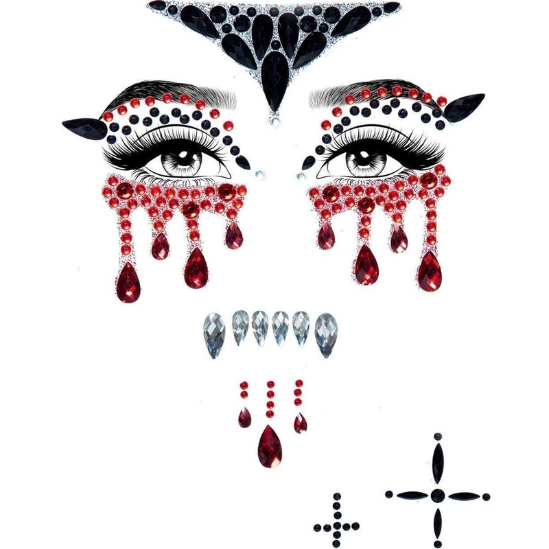 Vampire Adhesive Face Jewels