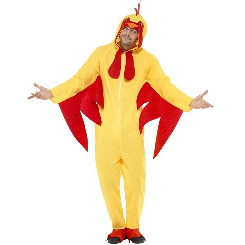 Chicken Hooded Adult Costume