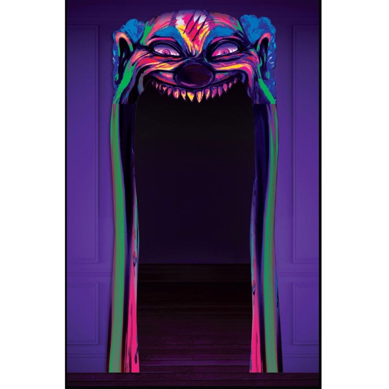 Creepy Carnival Doorway Entry Decoration 2.21m